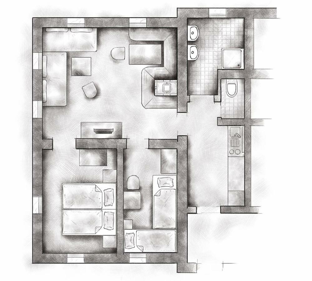 Apartment mit 2 Schlafzimmern